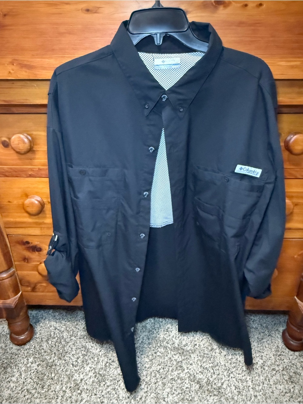 Columbia PFG long sleeve button down